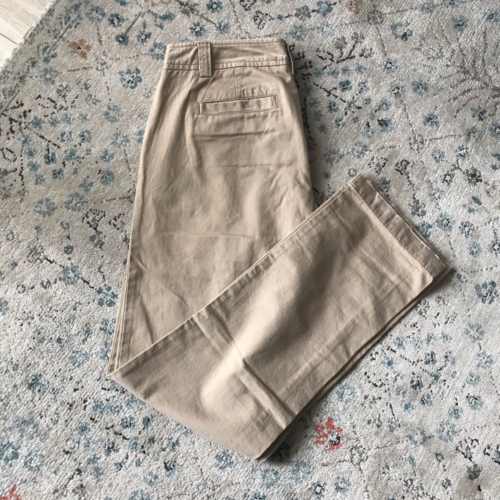 Gap - Straight Leg Khaki Pants